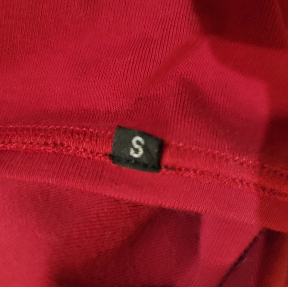 Amazon Deep Red Long Sleeve Bodysuit - Picture 4 of 4